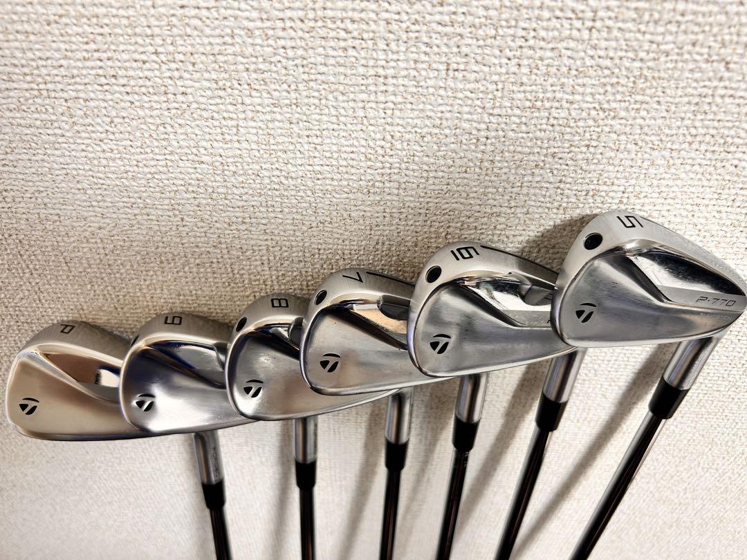 最終値下げTaylorMade P-770 アイアンセット