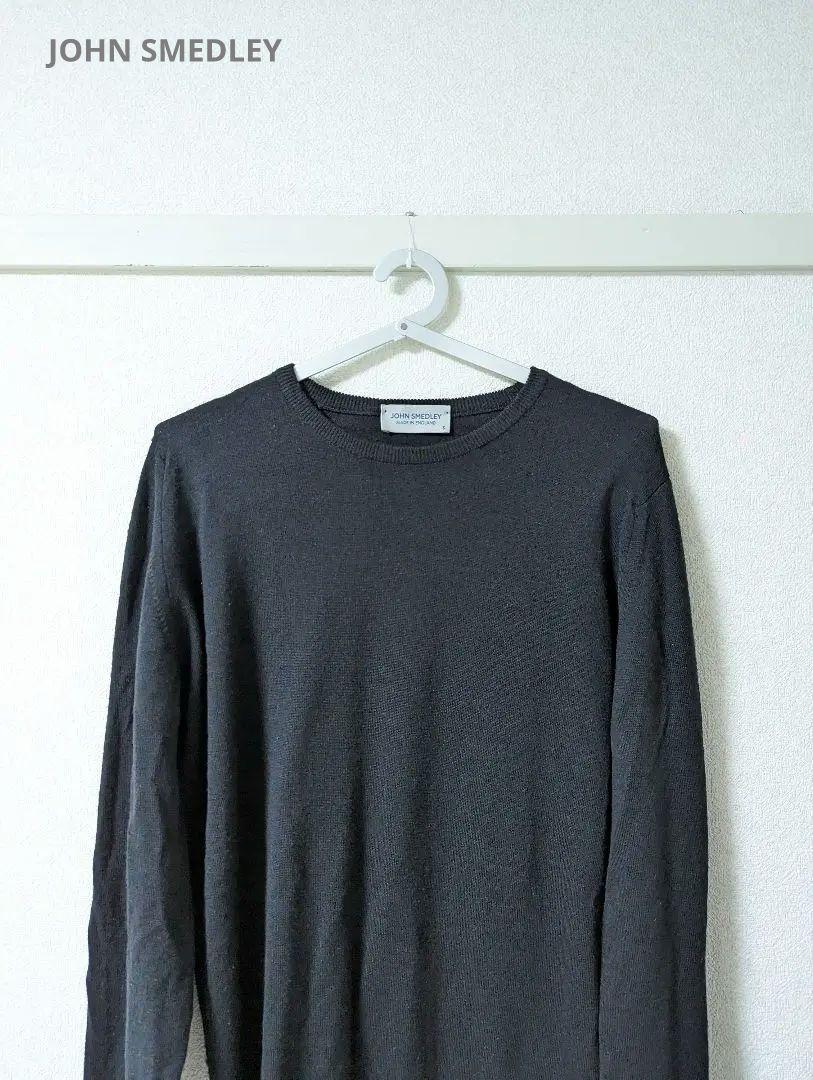 【高級感】JOHN SMEDLEY ジョンスメドレー ウール クルーネックニット