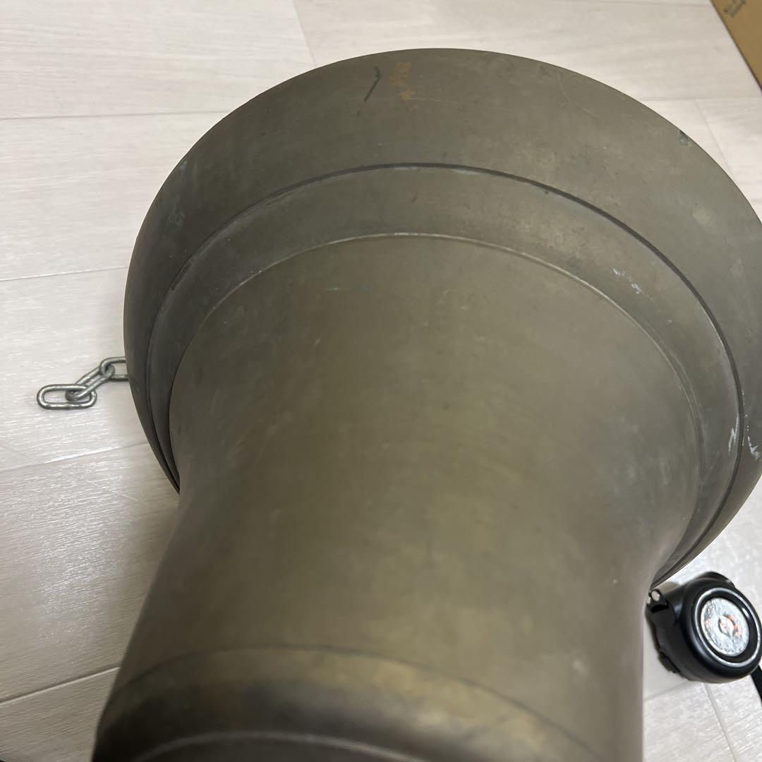 号鍾　マリンベル　島田燈器　船舶鐘 真鍮製 釣鐘 STA-300型　約9Kg