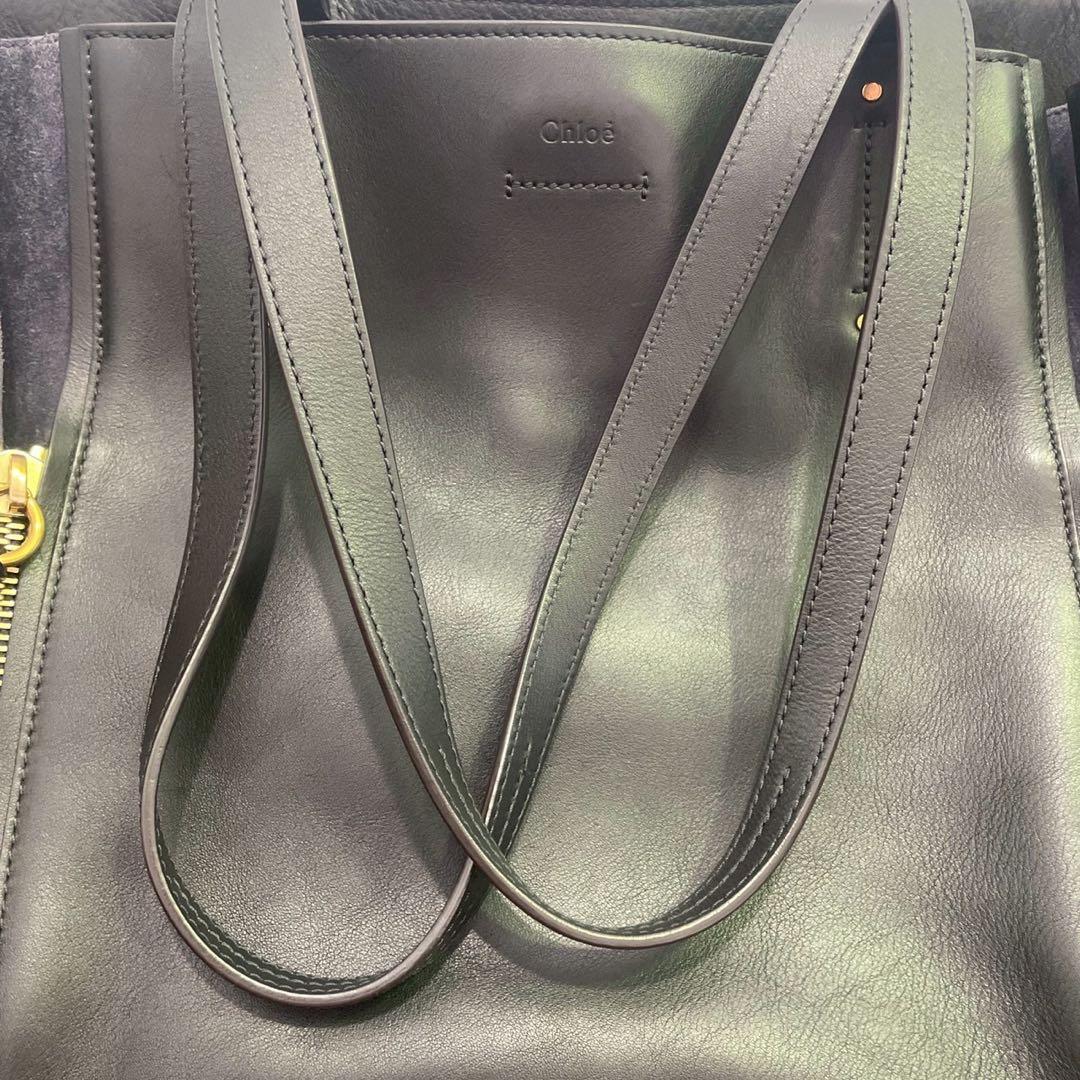 Chloe ブラック トートバッグ