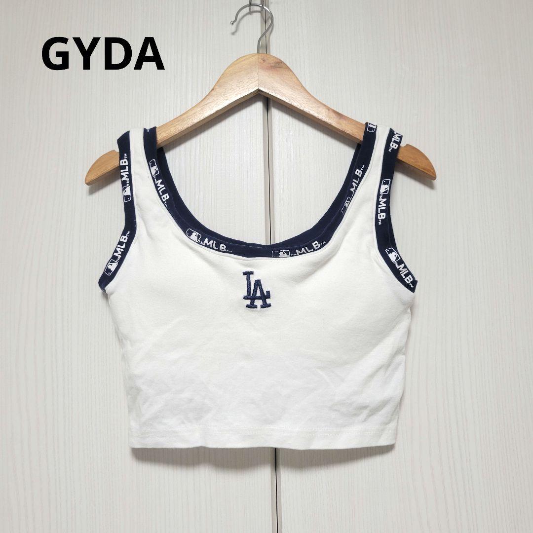 ジェイダ GYDA GYDA×MLBロゴバインダーデザインビスチェ