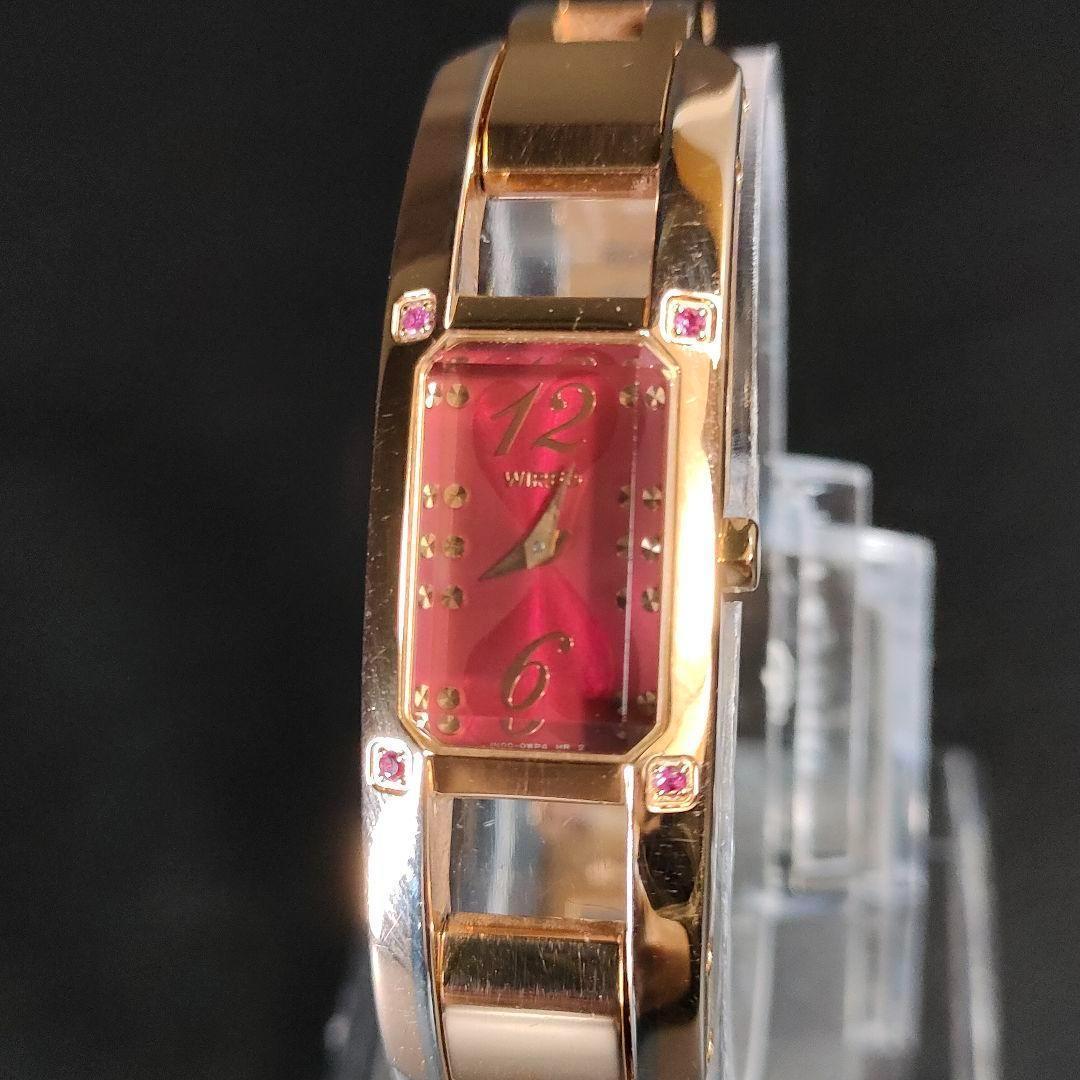 美品 SEIKO WIRED セイコー ワイアード ゴールド レッド