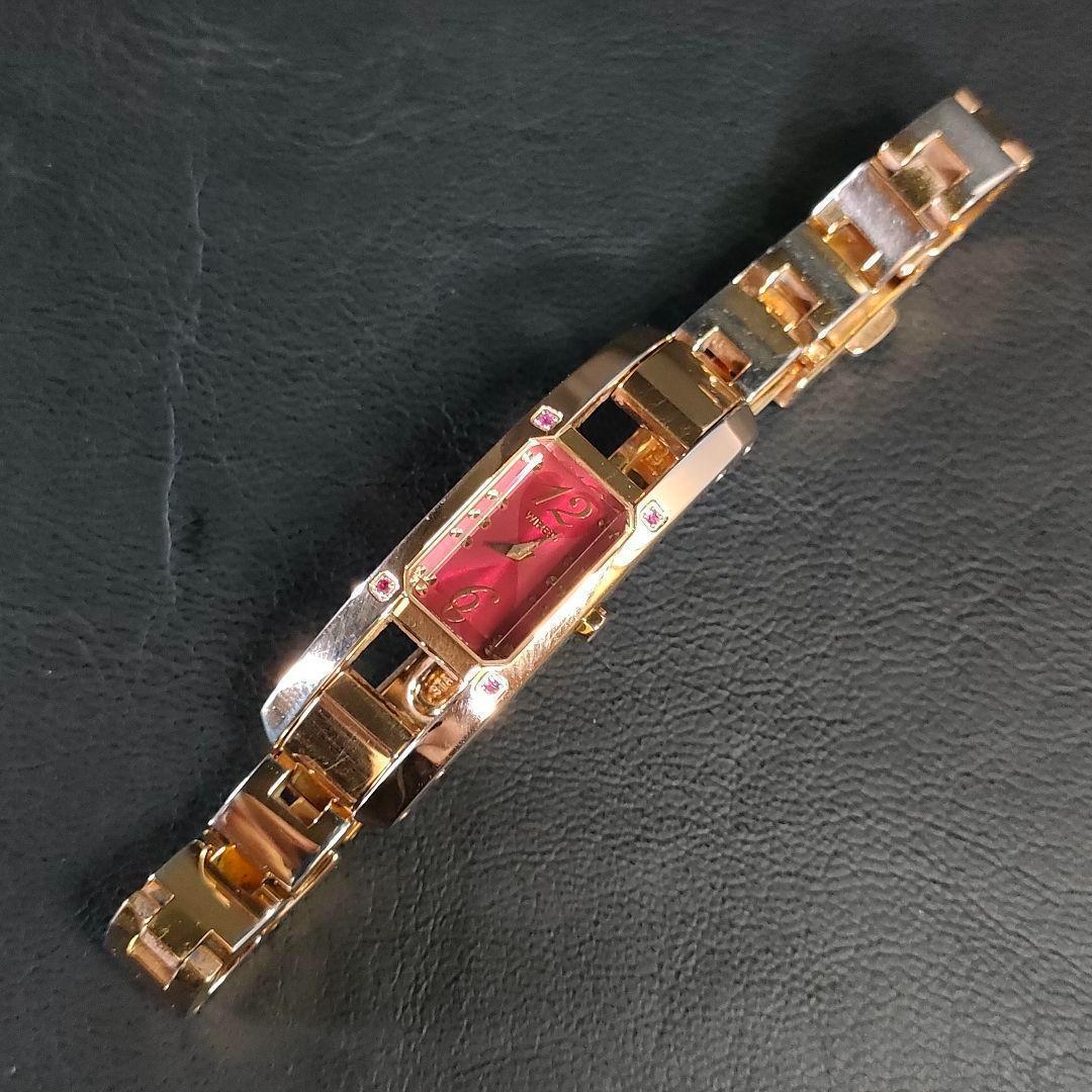 美品 SEIKO WIRED セイコー ワイアード ゴールド レッド