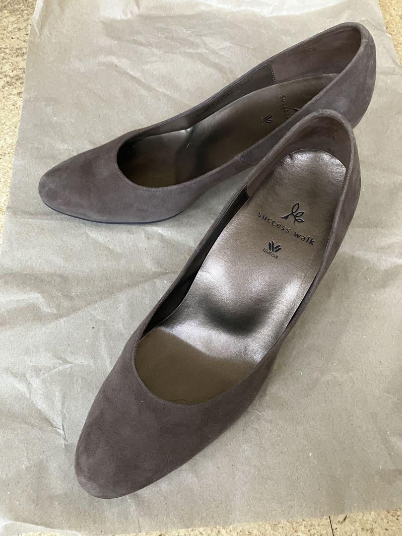 ワコール successwalk 23.5cm EE ブラウン パンプス