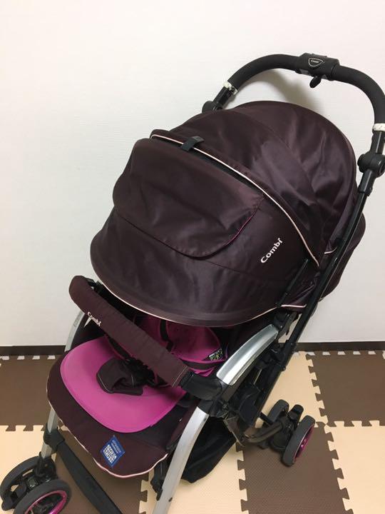 大人気限定SALE 美品 UE-720 アマランスピンク限定色 JmlYc-m52194306828 ベビーカー コンビ 定番人気人気SALE