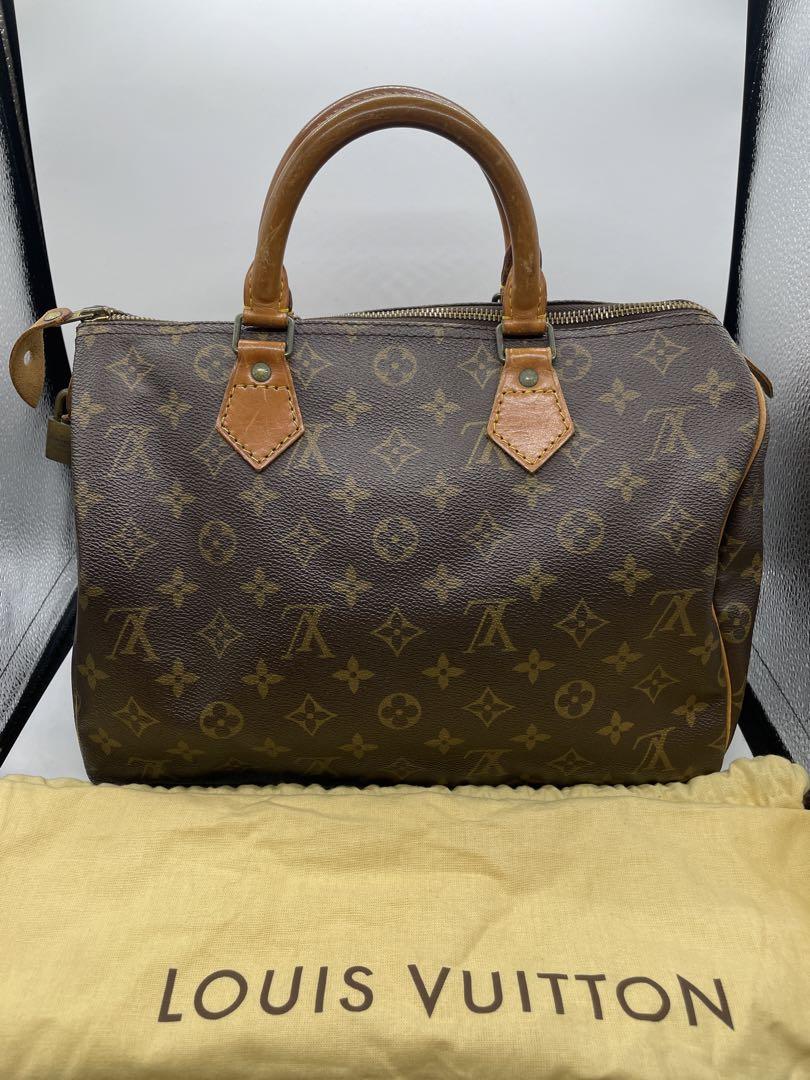 LOUIS VUITTON ハンドバッグ  モノグラム スピーディー30  Eブラウン