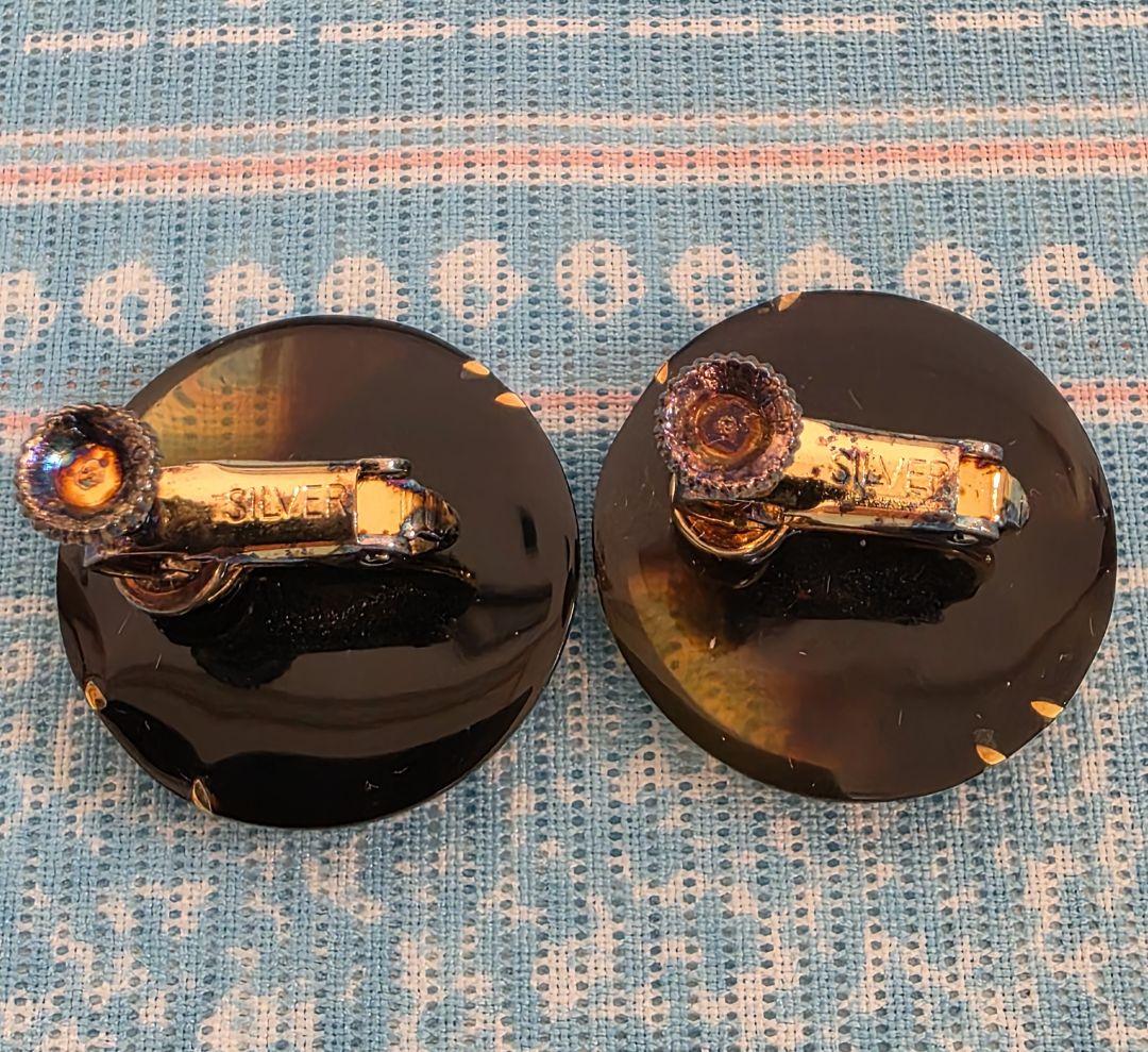 MITSUKOSHI べっ甲ネックレス ＆ イヤリング SILVER刻印