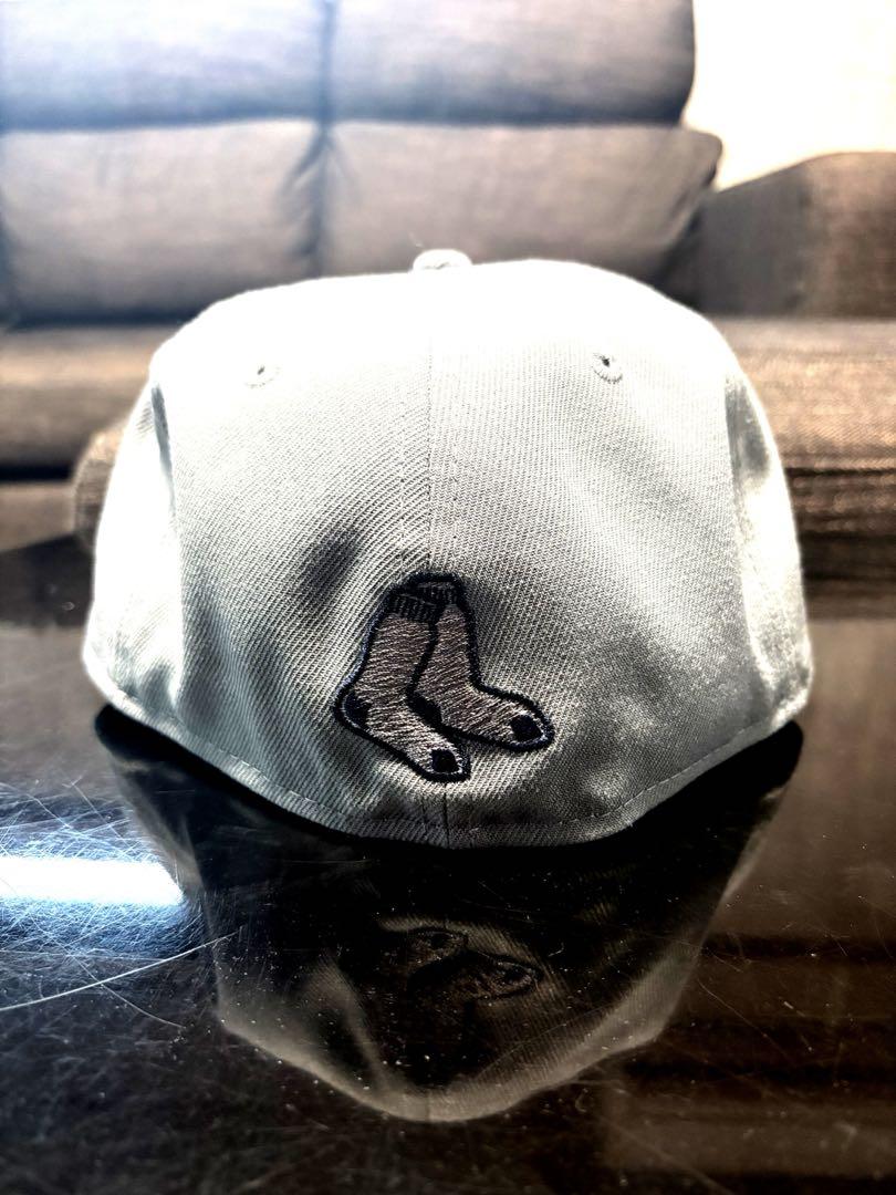 New Era ボストン・レッドソックス　キャップ　59FIFTY グレー