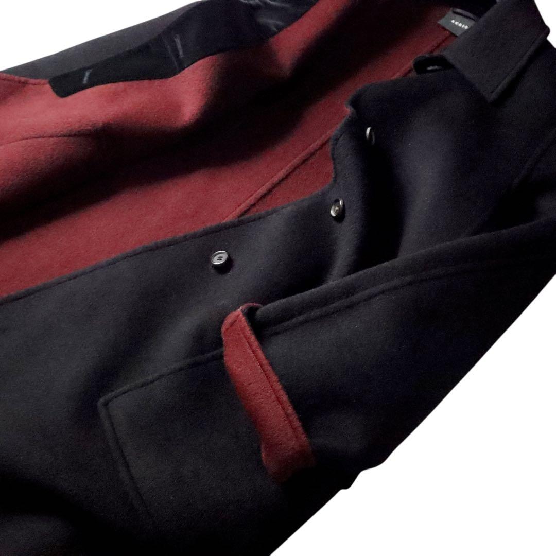 【皇室御用達80万円】AKRIS 最高級カシミヤ100%ダブルフェイスコート 【皇室御用達80万円】AKRIS 最高級カシミヤ100%ダブルフェイスコート