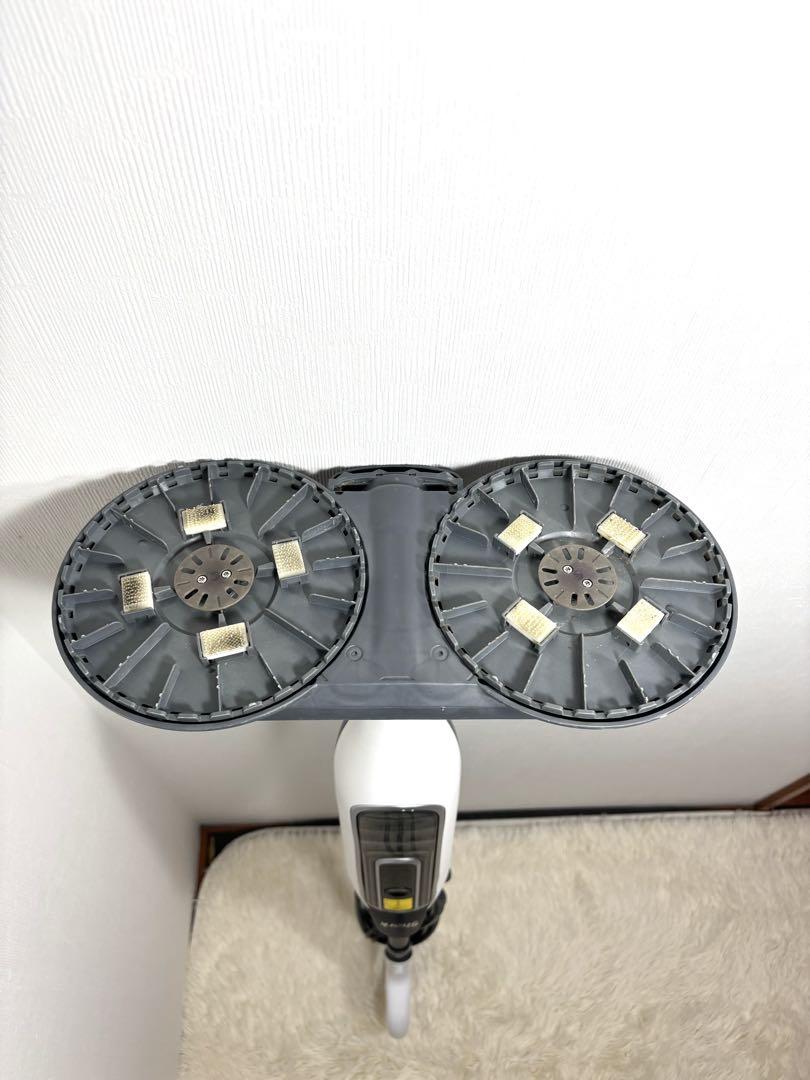 【良品】Shark シャーク S7001JWH 回転スチームモップ 除菌 自立式