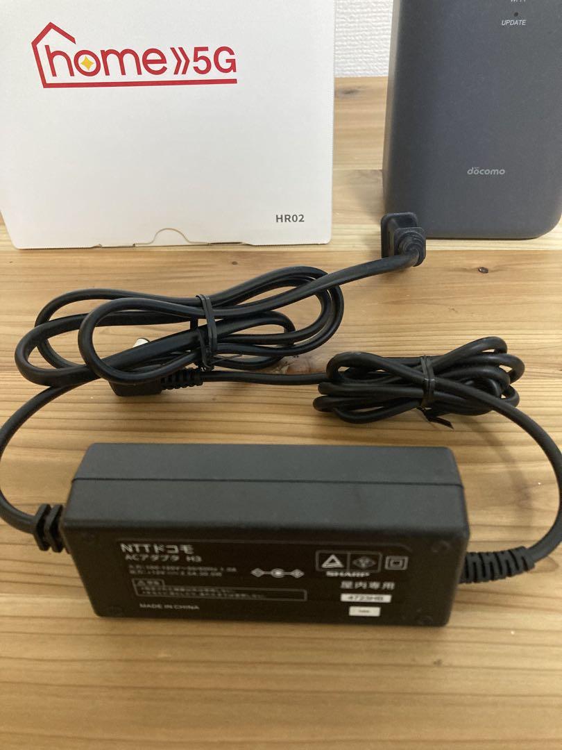 docomo home 5G ルーター 本体　Dark Gray HR02