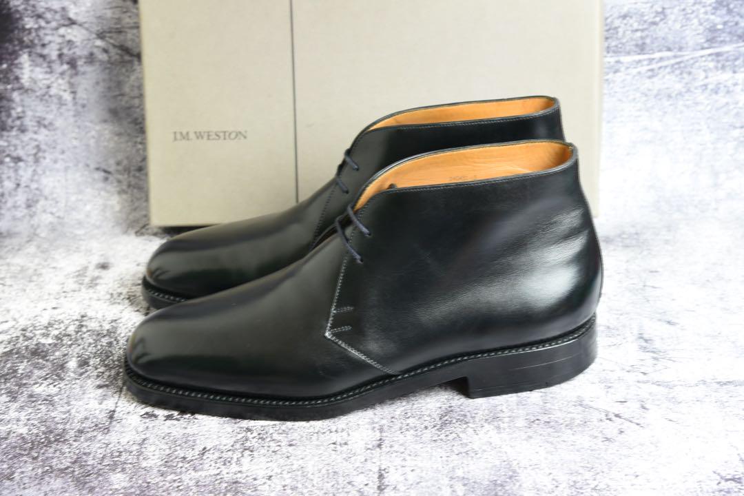 J.M.WESTON　#709　8E　ブラック　07ラスト　チャッカブーツ