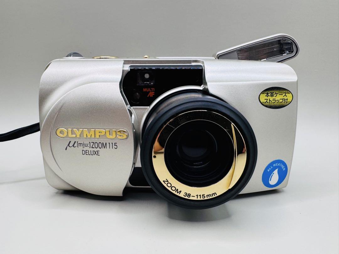 【美品】 OLYMPUS μ mju ZOOM 115 DELUXE