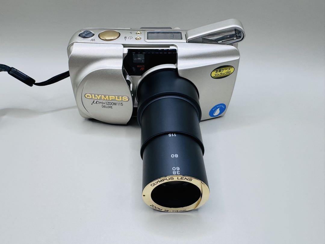 【美品】 OLYMPUS μ mju ZOOM 115 DELUXE