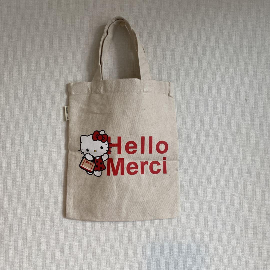 Grace☆さま専用 Hello Merci ハローキティトートバッグ - メルカリ