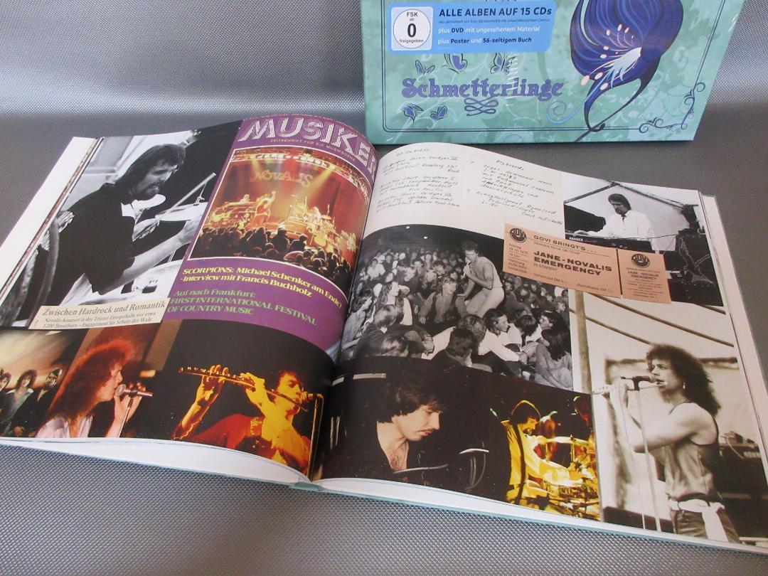 ☆NOVALIS / SCHMETTERLINGE:15CD+DVD☆ノヴァリス CD