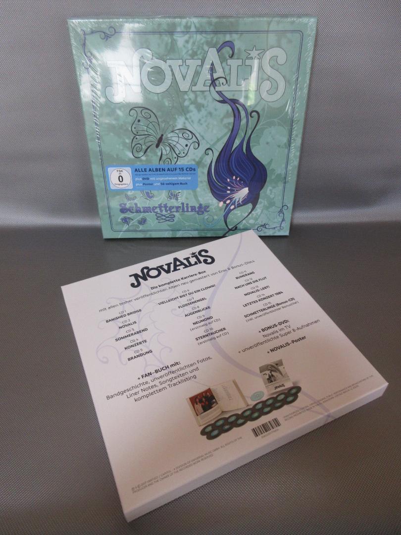 ★NOVALIS / SCHMETTERLINGE:15CD+DVD★ノヴァリス Amazon.co.jp: Novalis - Schmetterlinge (Limited Edition 15CD