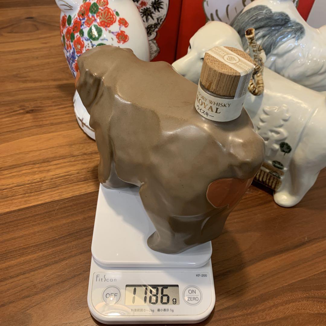 美品　サントリーウイスキー　ローヤル　干支ボトル　猿と犬　2点セット　未開封
