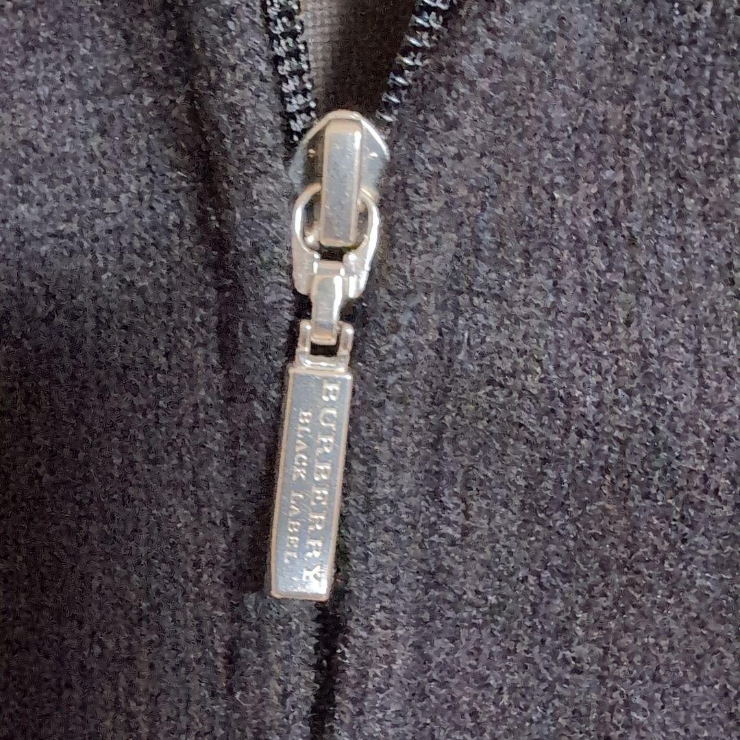 er7 BURBERRY カシミヤ混 ニット ノバチェック 黒 メンズM er7 BURBERRY カシミヤ混 ニット ノバチェック 黒 メンズM