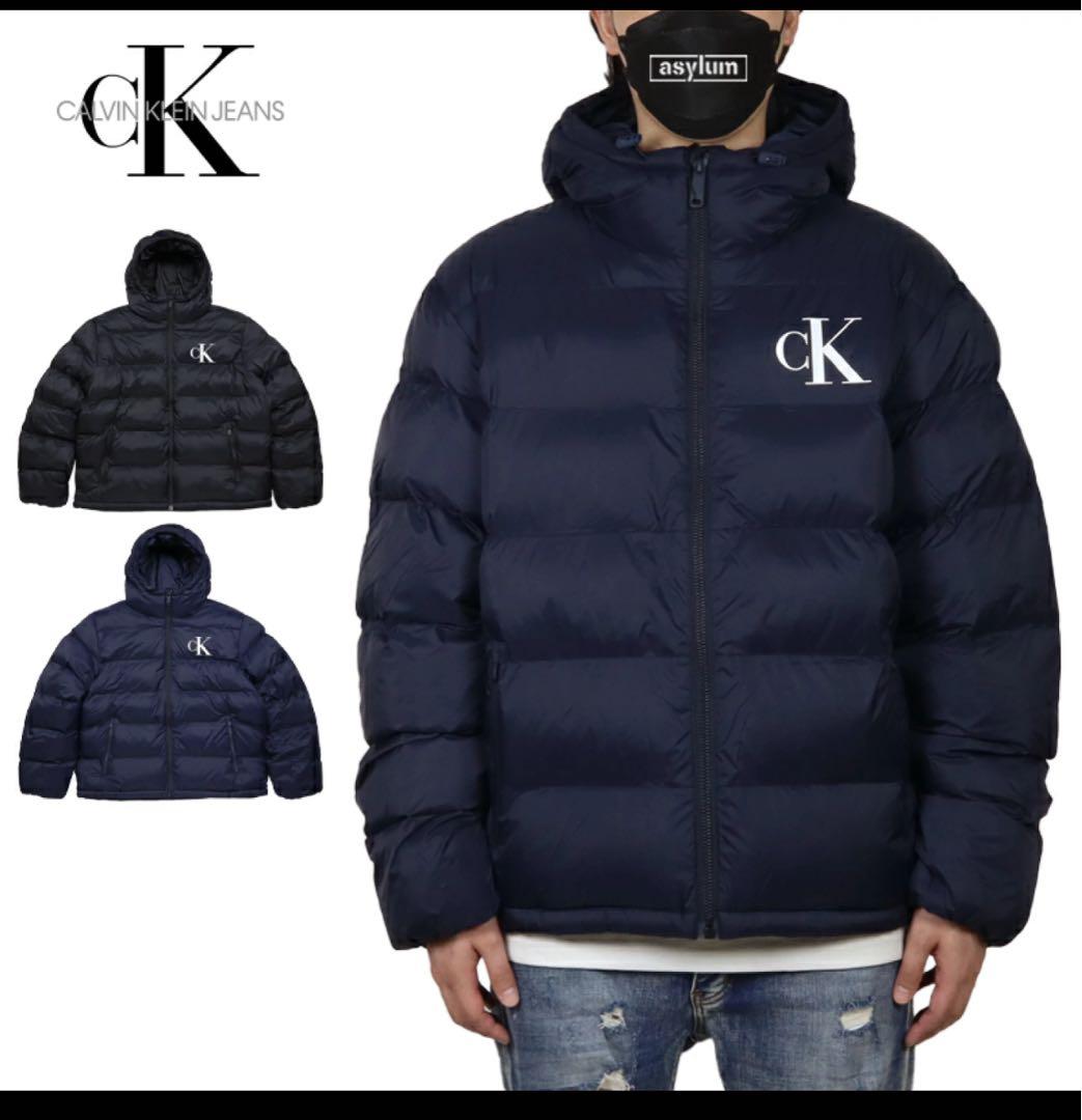 カルバンクライン CKジーンズ アウター 中綿ダウンジャケット メンズL・ck Calvin Klein
