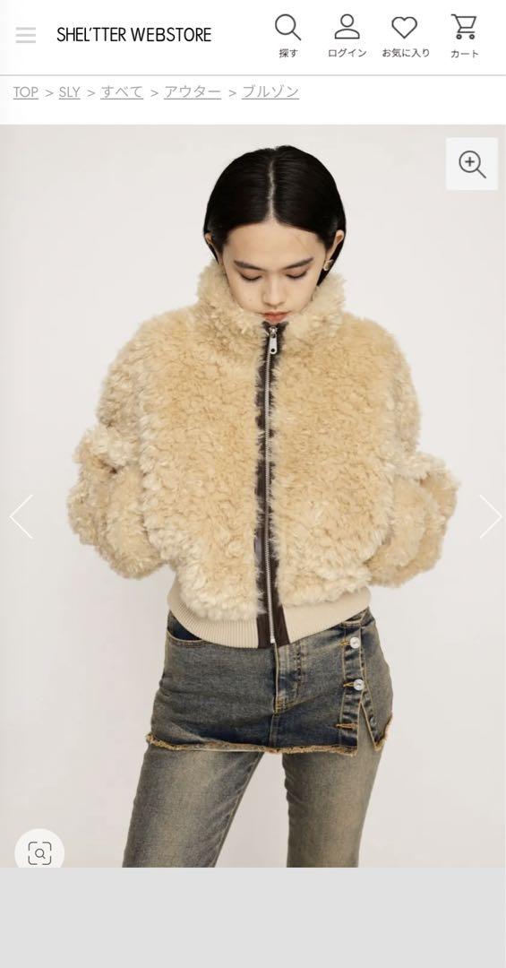 theory luxe フェイクファージャケット theory luxe フェイクファージャケット