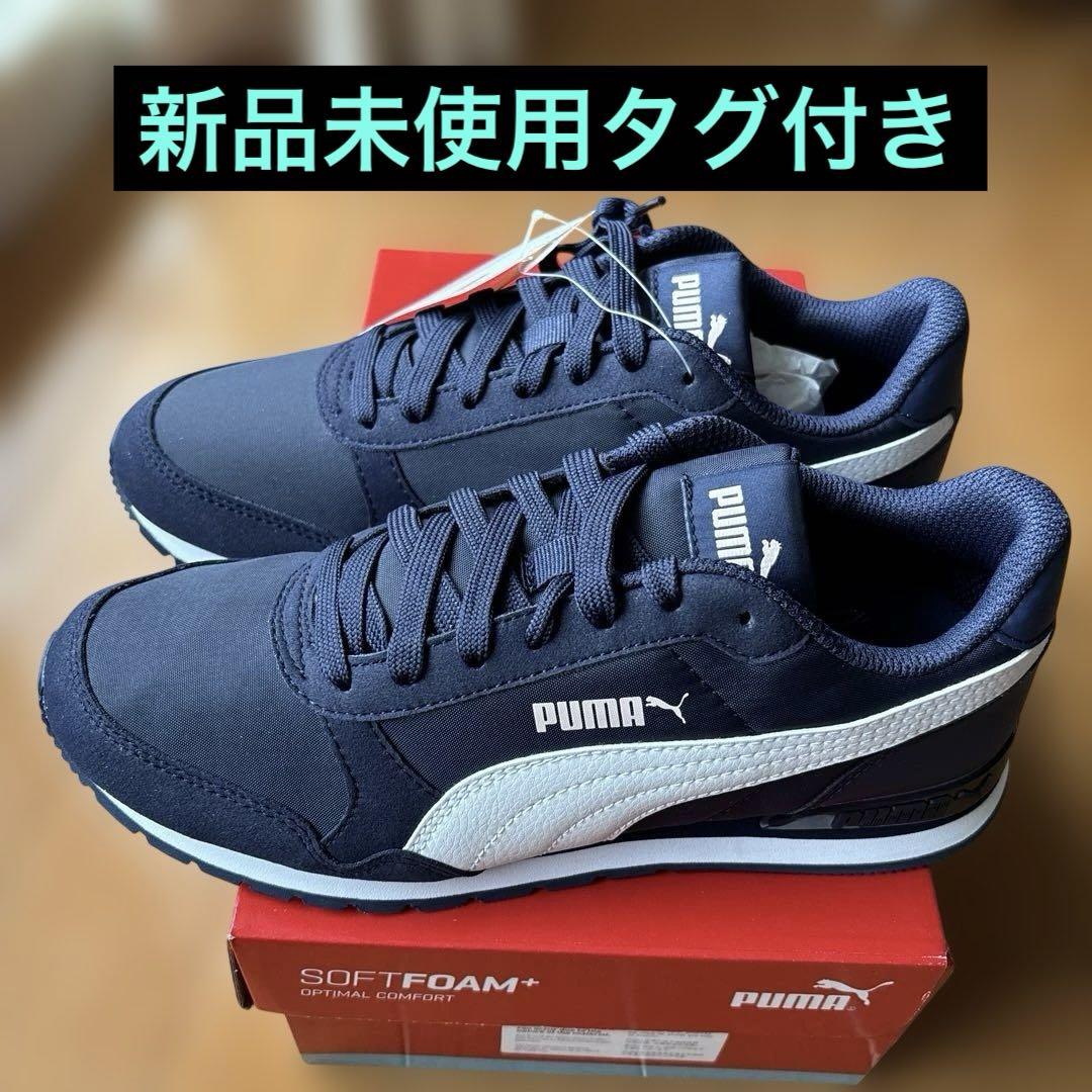 【新品未使用タグ付】PUMA レディーススニーカー 23.0cm やや厚底