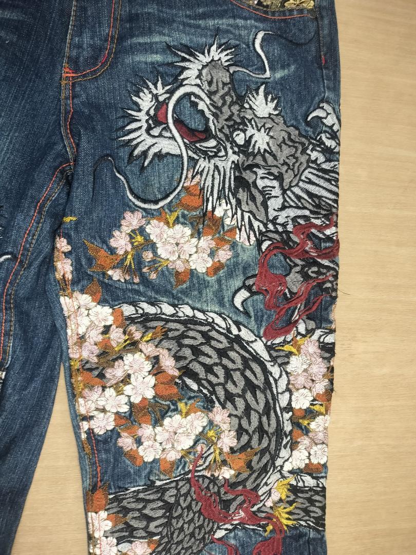 流儀 華鳥風月 龍 ドラゴン 刺繍 32 Lサイズ 入手困難品 新品同様品です