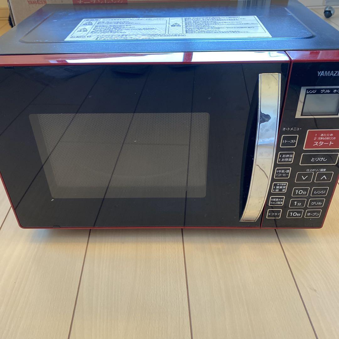【2017年製:美品】YAMAZEN オーブンレンジ MOR-Y16E