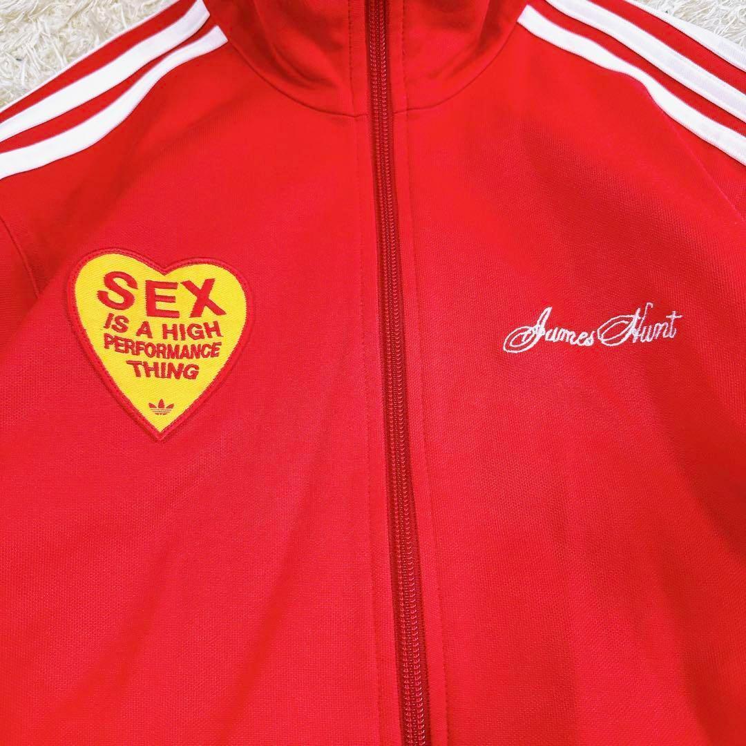 【限定コラボ】adidas × James Hunt トラックジャケット レッド awardsandwinners.com