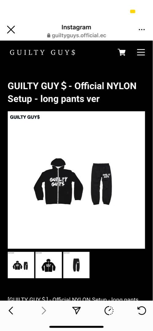guilty guysセットアップ新品未使用