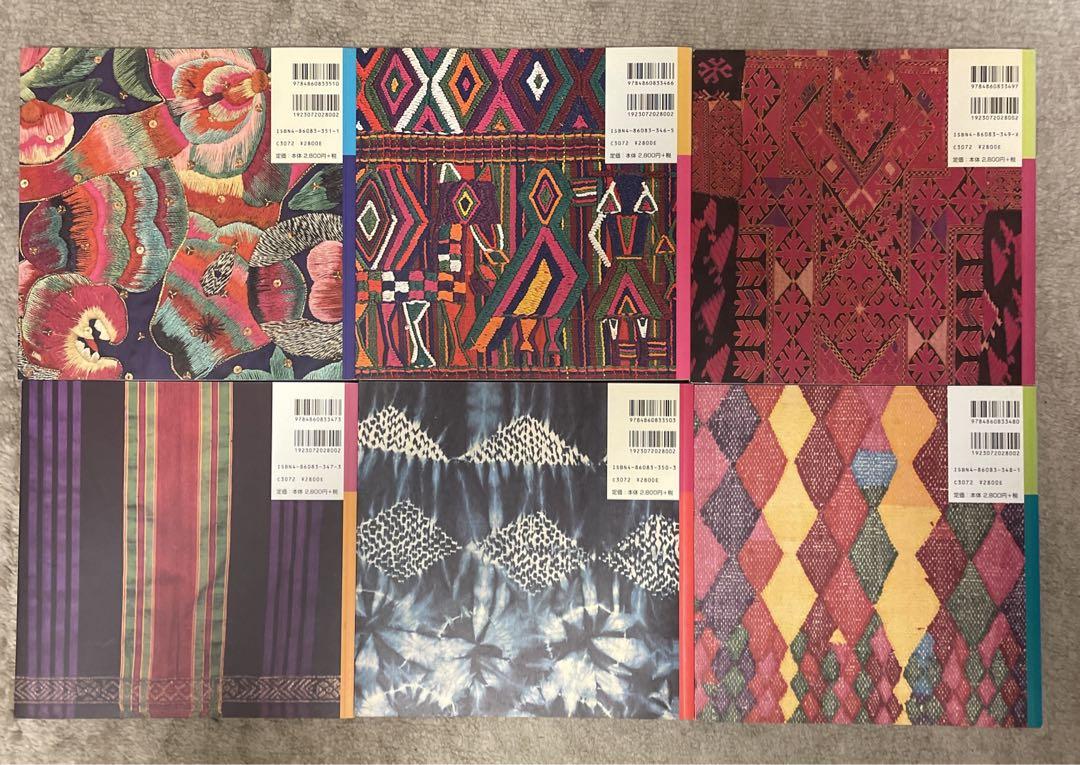 大英博物館　ファブリック・コレクション fabric folios 6冊セット