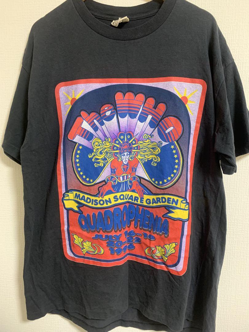 レア90s USAボディThe Who Quadrophenia Tシャツ
