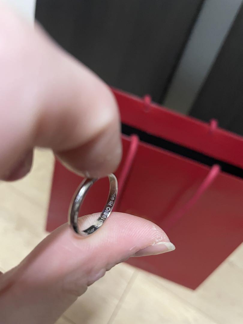 Cartier プラチナリング