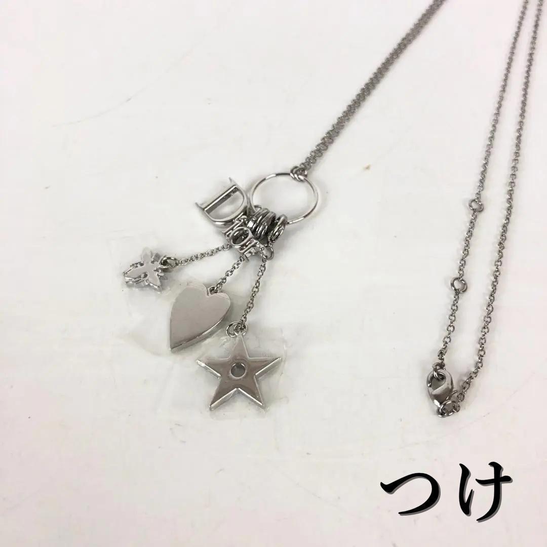 Christian Dior クリスチャンディオール ネックレス Dロゴ ハート Christian Dior クリスチャンディオール ネックレス Dロゴ ハート