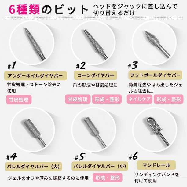 電動ネイルマシーン セット ☆ 黒 ビット ネイル ジェル USB - メルカリ 電動ネイルマシーン セット ☆ 黒 ビット ネイル ジェル USB - メルカリ