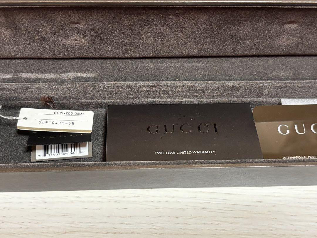 GUCCI バンデュー　フローラ　時計