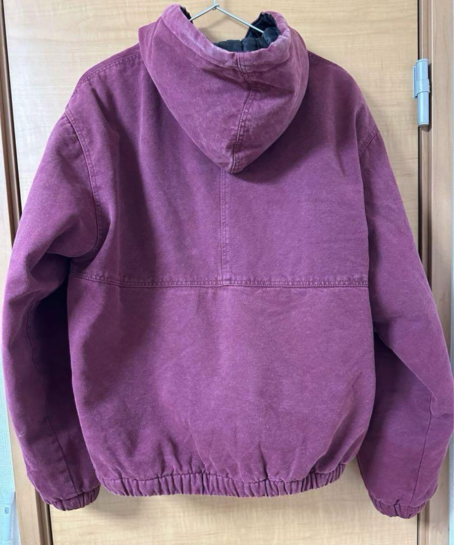 STUSSY CANVAS INSULATED WORK JACKET Lサイズ ジャケット・アウター