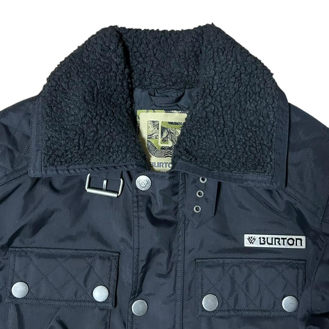 Burton バートン スノーボードウェア　ホワイトコレクション　ブラック　L