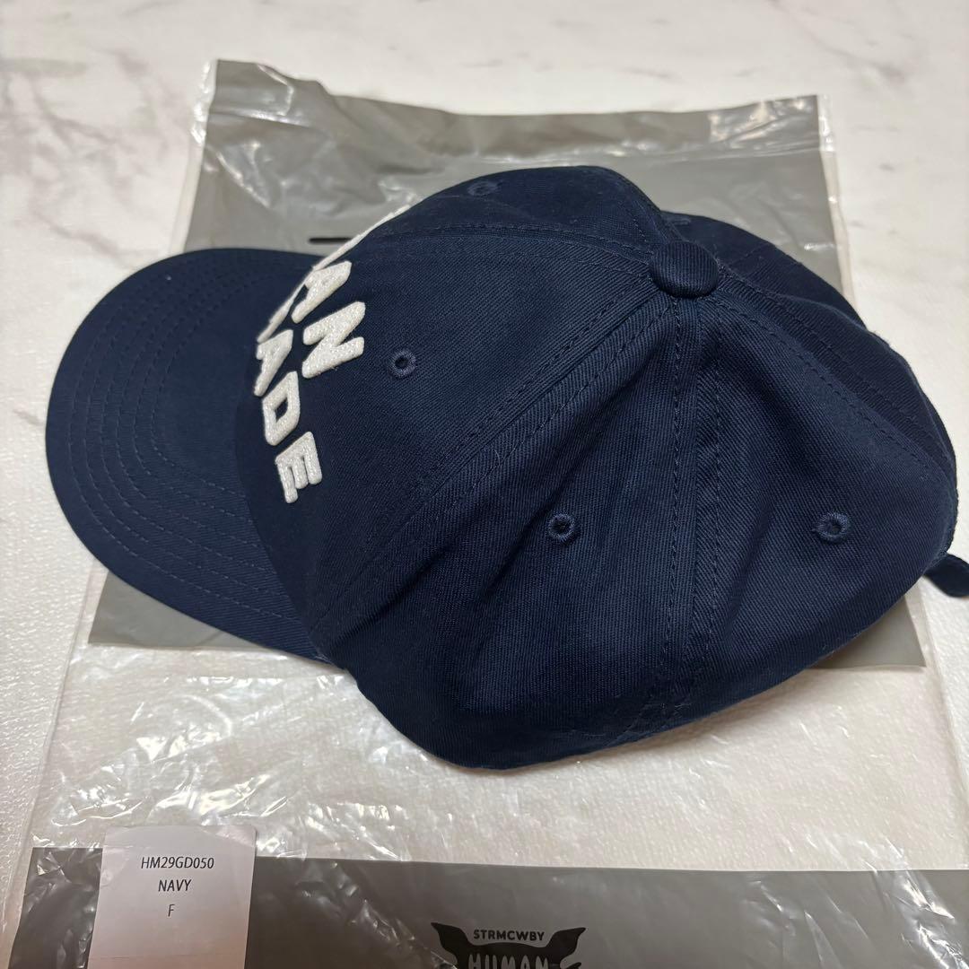 Human Made 6 Panel Twill Cap Navy Human Made 6 Panel Twill Cap Navy