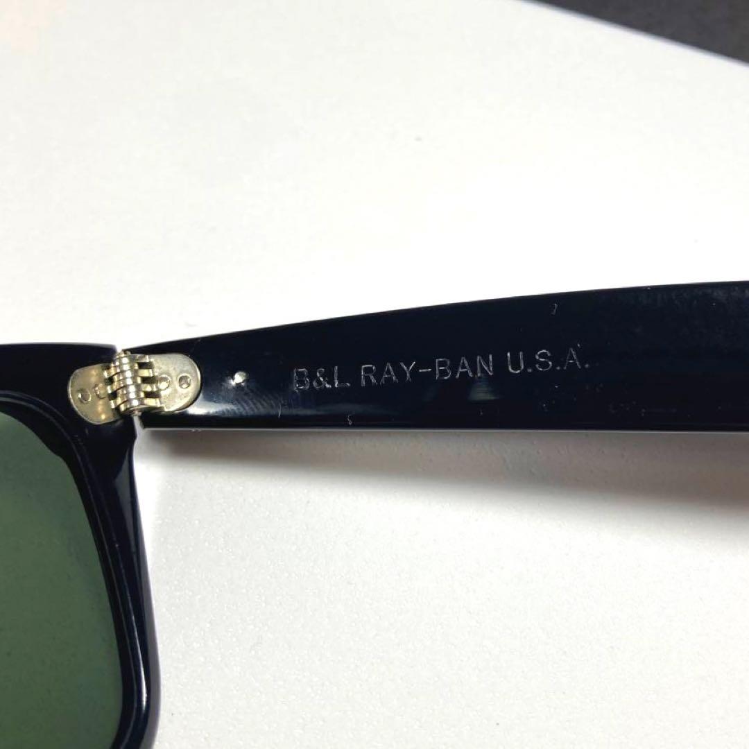 B&L RAY-BAN WAYFARER MOSIC 80's 美品