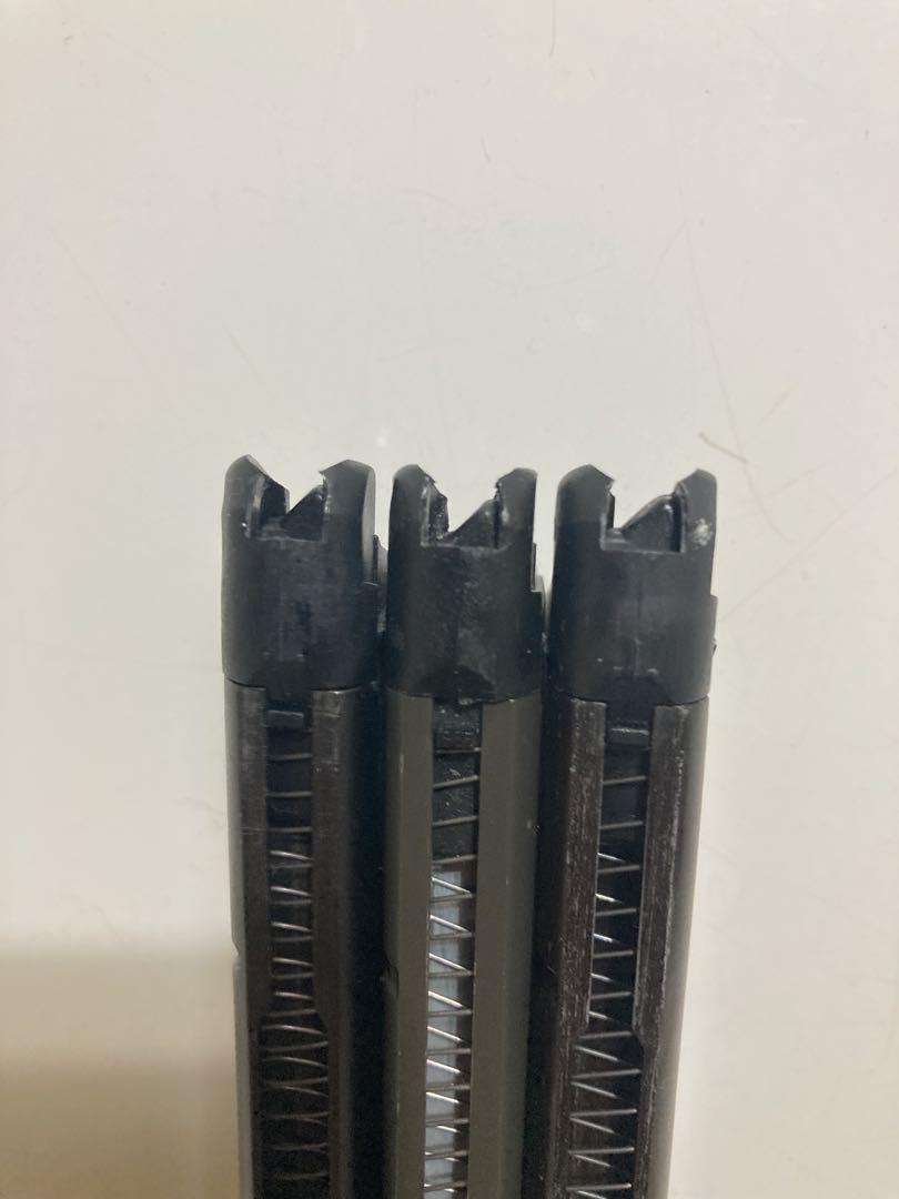 東京マルイ製ガスブローバック　コルト ガバメント用マガジン　３ケセット