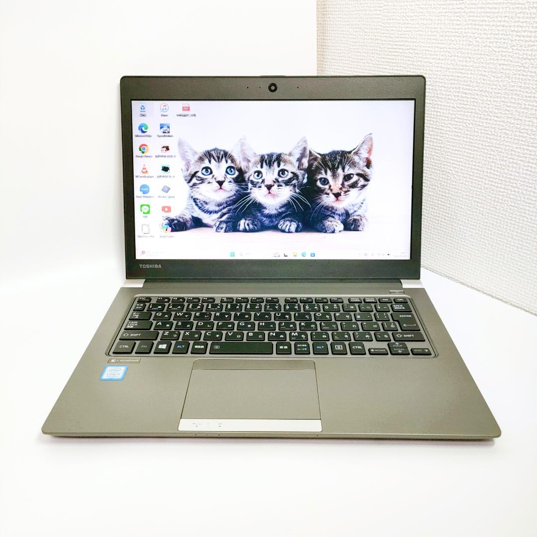 第8世代i3✨️SSD/Win11/小型/カメラ付きノートパソコン/ダイナブック 第8世代i3✨️SSD/Win11/小型/カメラ付きノートパソコン/ダイナブック