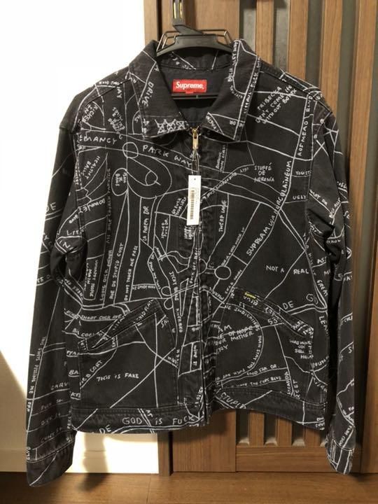 supreme gonz map work jacket