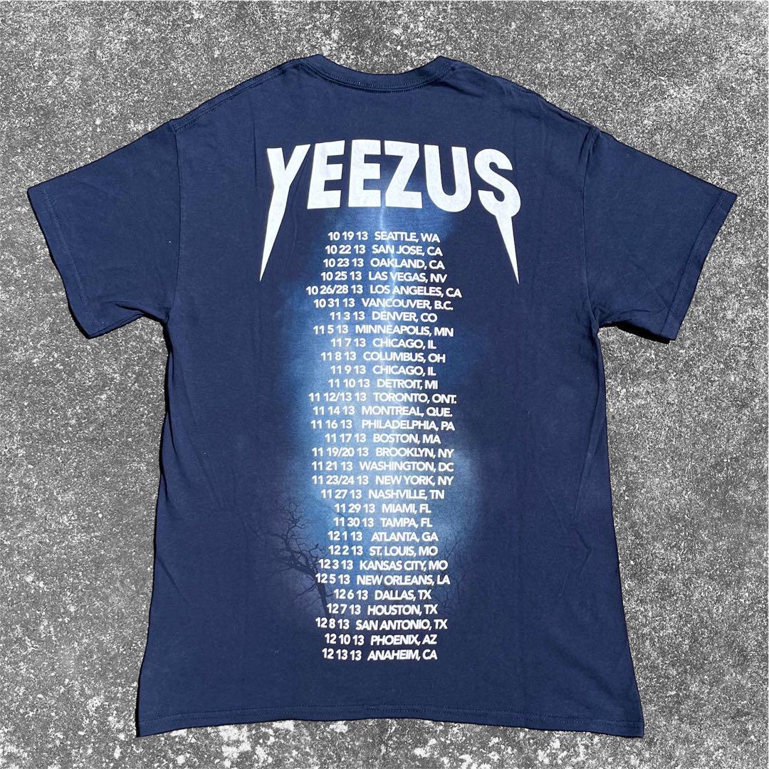 レア カニエウェスト yeezus ツアーT 2013 Kanye West 100% Authentic 2013 YEEZUS Tour T-Shirt Sz XL Kanye West