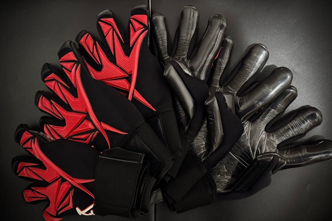 ※3双セット ポルテーロ キーパーグローブ エレオ FOXエディション赤 8