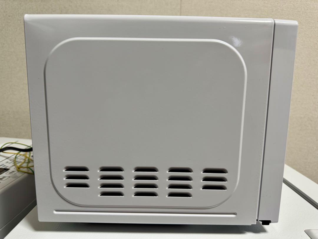 美品中古 2024年製 電子レンジ ホワイト 17L ユアサプライムス60Hz用