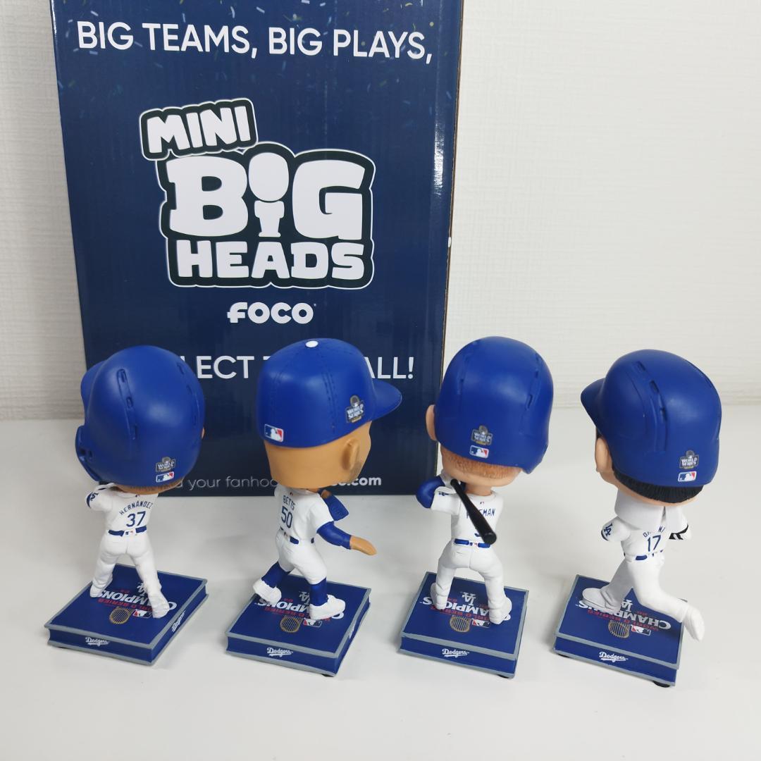 ドジャース 大谷翔平 ボブルヘッド 4点セット バブルヘッド ワールド fZT4
