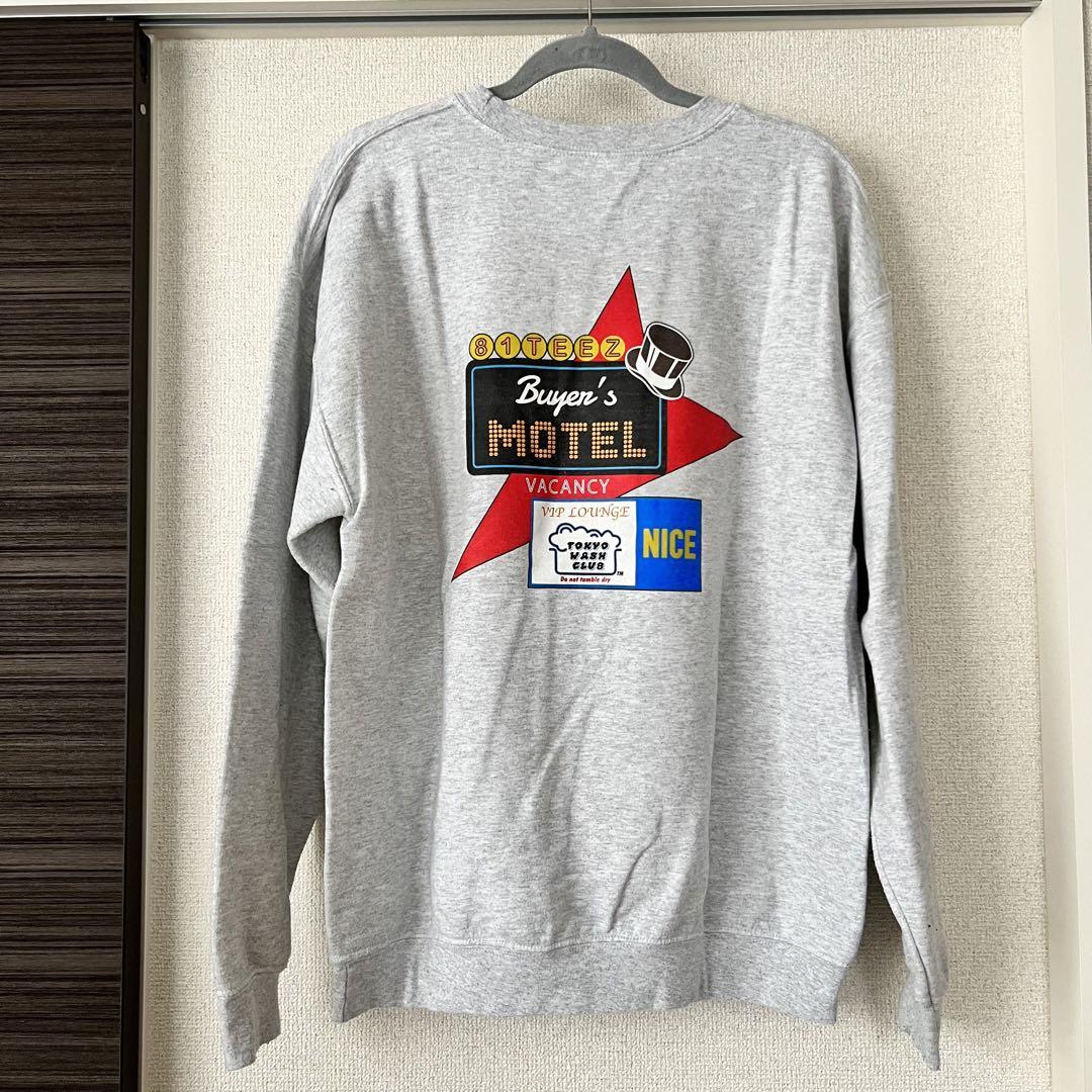81teez スウェット グレー