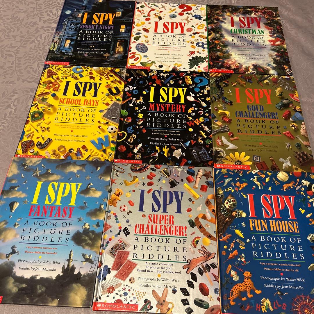 I SPY 絵本 9冊セット 洋書 英語版 ハードカバー - メルカリ I SPY 絵本 9冊セット 洋書 英語版 ハードカバー - メルカリ