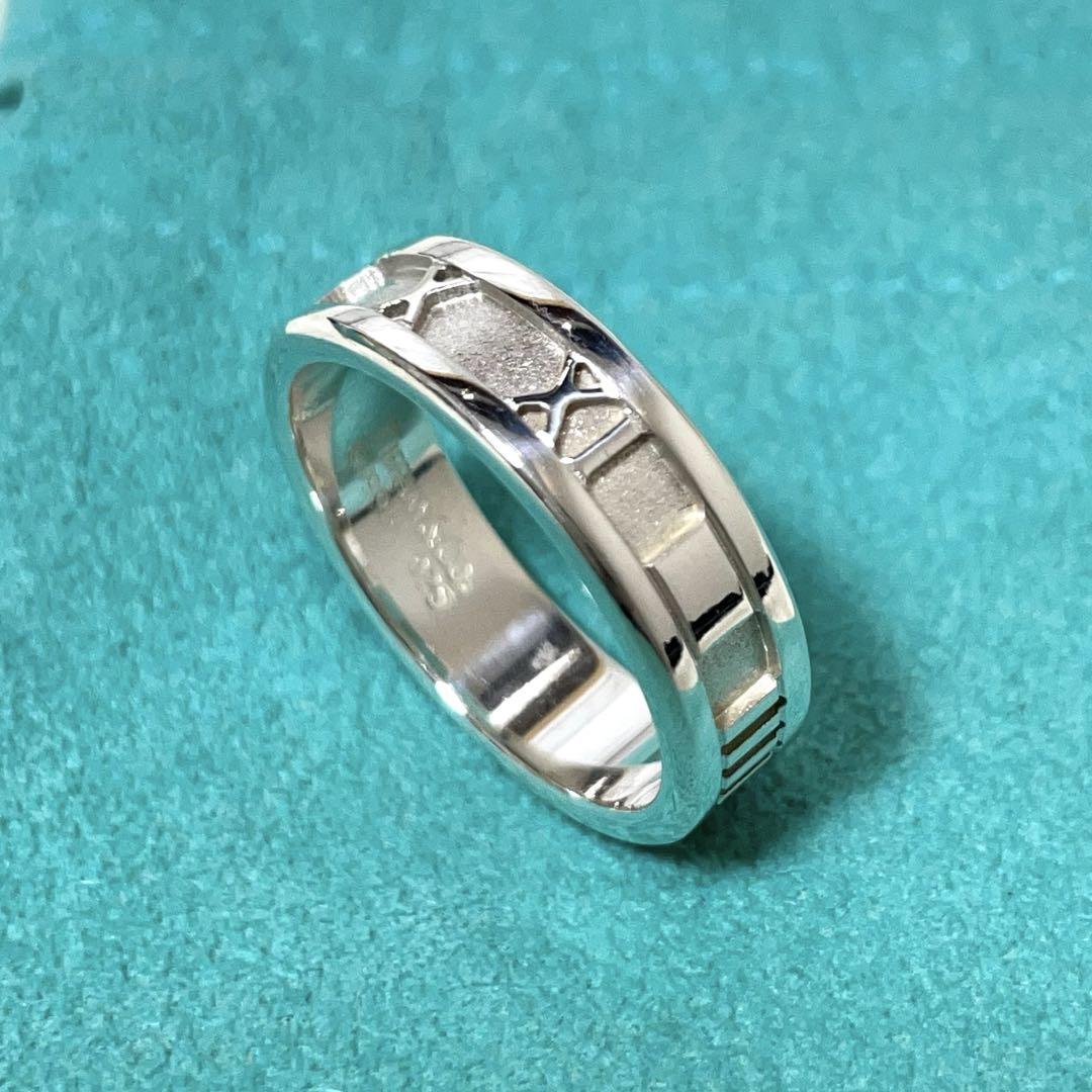 【極美品】ティファニー　アトラスリング　20号　メンズ/レディース　925